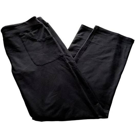 Lands'End New  Womens Black Active Five Pocket Pants Large Tall