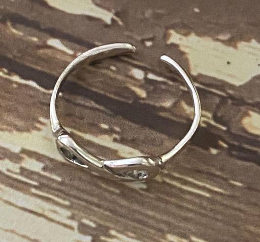 infinity Sterling Silver  Toe Ring