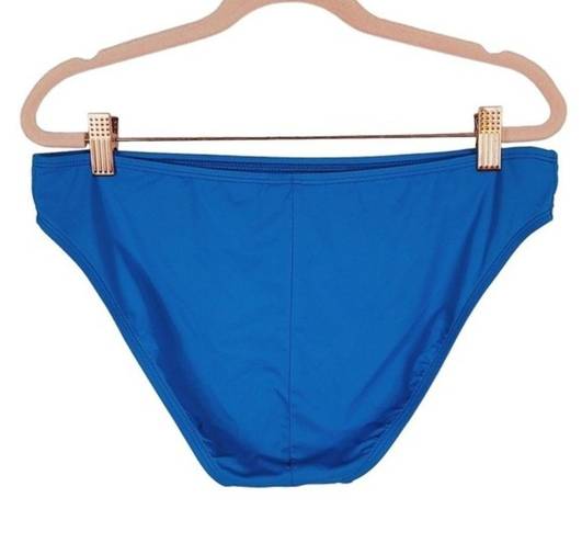 La Blanca  Blue Bikini Bottom Sz 12 NWOT