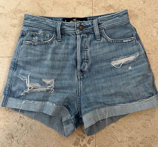 Hollister High Waisted Jean Shorts