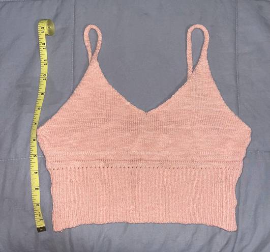 Debut Crop Sweater Tank