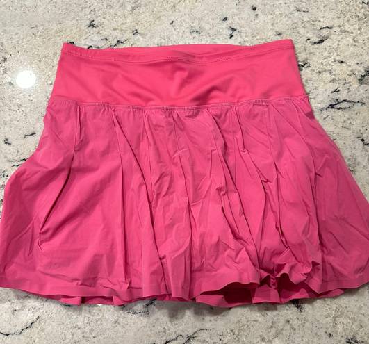 JoyLab Hot Pink Tennis Skirt