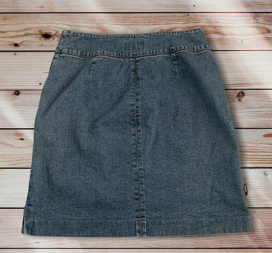 Krass&co Vintage Lauren Jeans  by Ralph Lauren Y2K Jean Skirt Sz 6