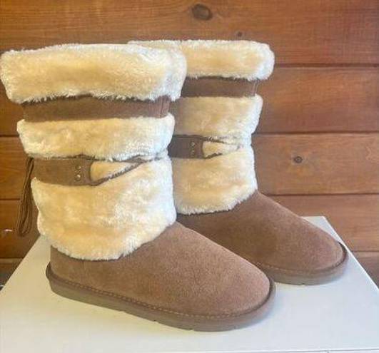 Natural Reflections  Bernie Shearing Boots Sz 10 NIB