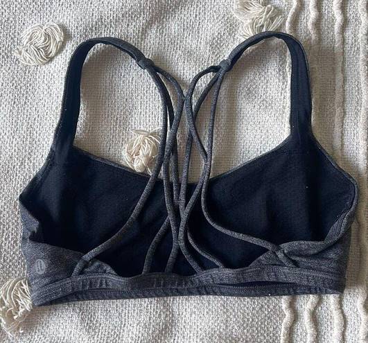 Lululemon Heather Gray Sports Bra