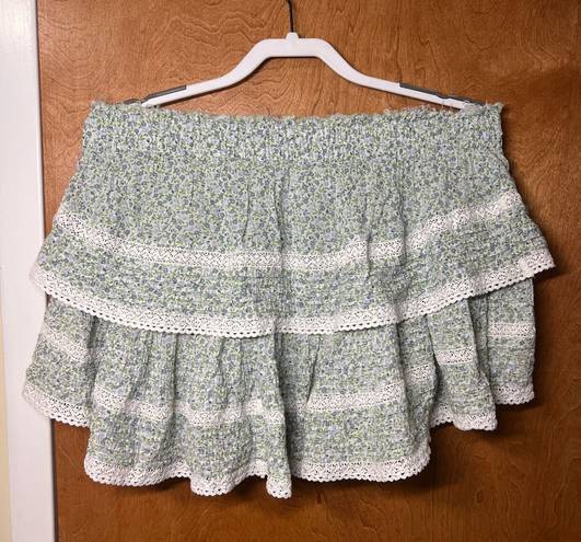 Aerie Lace Mini Skirt