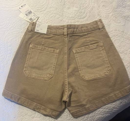 Mango Denim Shorts With Pockets