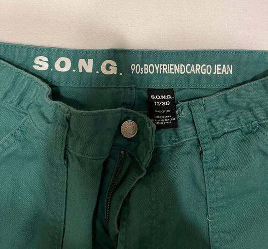 s.o.n.g denim jeans Green Size 12