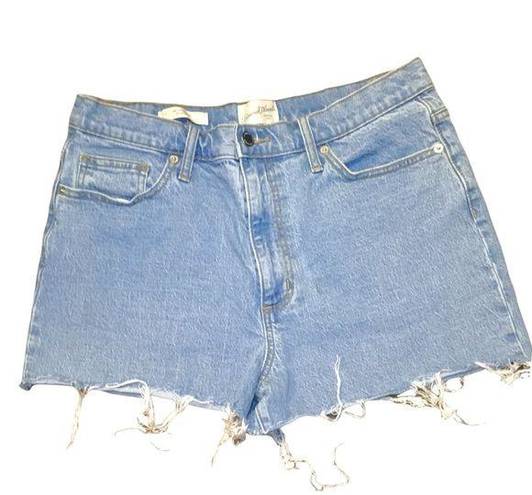 Universal Threads Universal Thread Vintage Straight Cutoff Light Wash Denim Shorts Size 12