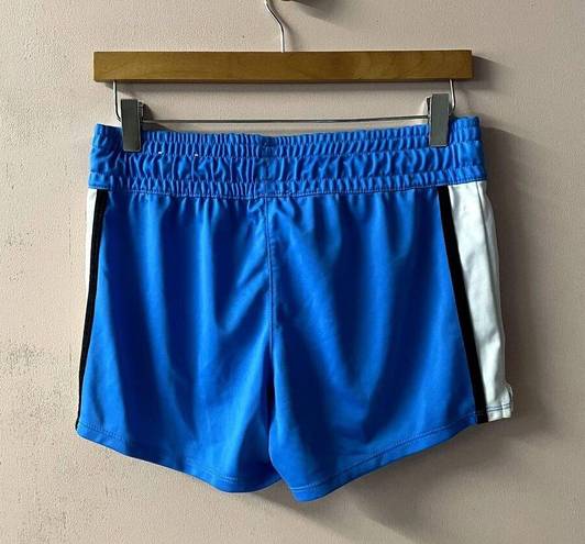 Xersion  Blue & White Stripe Athletic Shorts