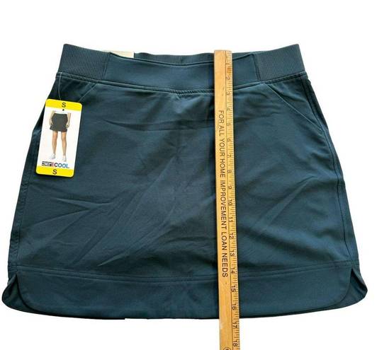 32 Degrees Heat 32 Degrees Cool Athletic Skort Womens S Smoke Green Tennis Golf Country Club NWT