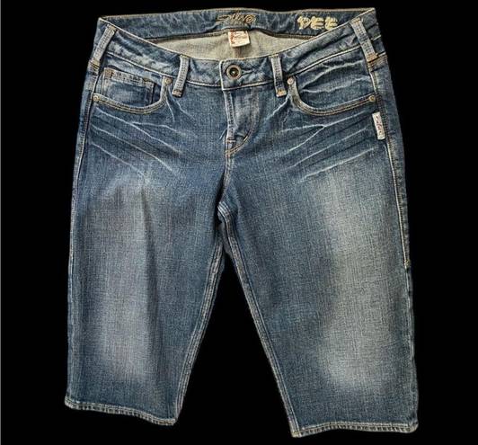 Silver Jeans  Denim Bermuda‎ Shorts Womens Size 26 Blue Medium Wash