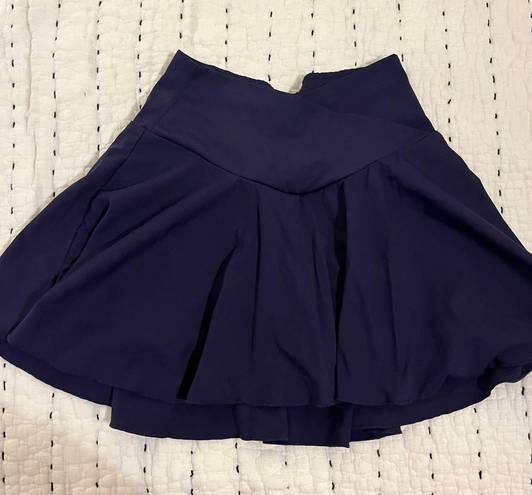 navy athletic tennis skirt Blue Size XS