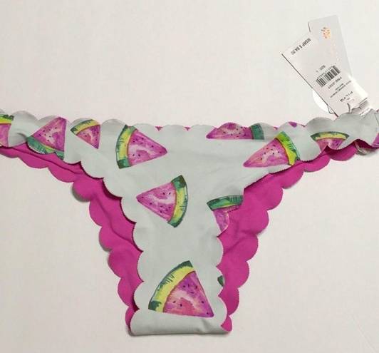 PilyQ New.  Fresca reversible wave teeny bottoms . Large