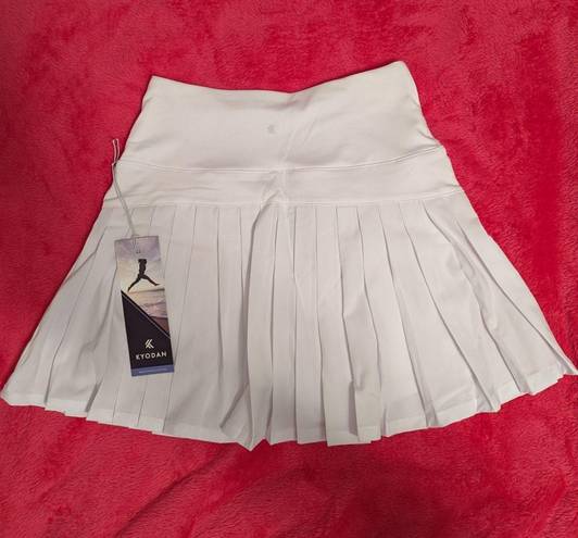 Kyodan White Tennis Skirt