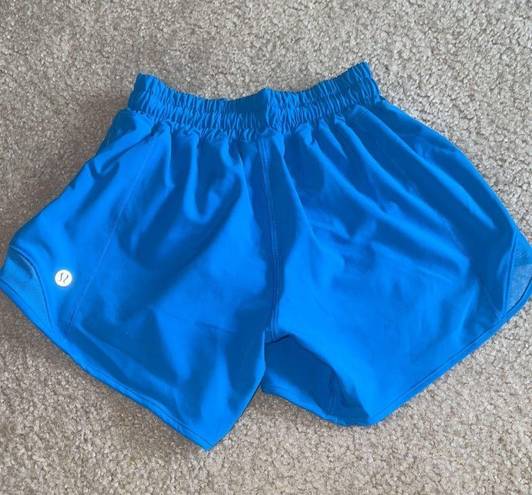 Lululemon Hotty Hot Shorts Blue Size 0