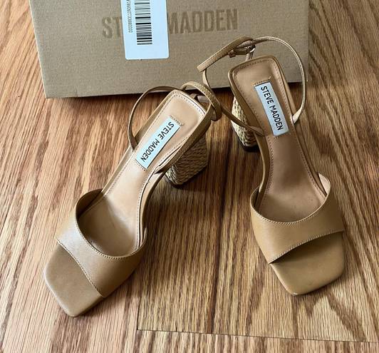 Steve Madden Tan Heels