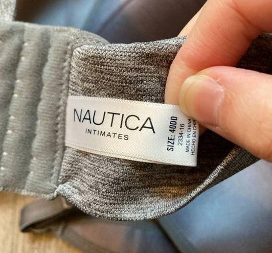 Nautica  Gray Unlined Bra Size 40DD NWOT