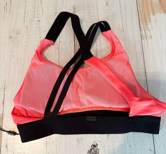 Koral  Vasta Infinity Sports Bra In Guava Size Small