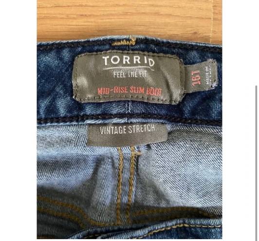 Torrid Boot Cut Jeans 