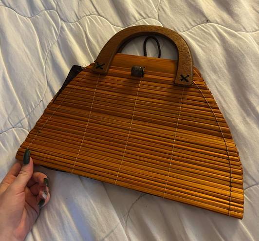 Vintage Wood Purse