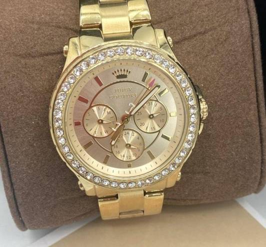 Juicy Couture Authentic  Gold-tone Stella Watch