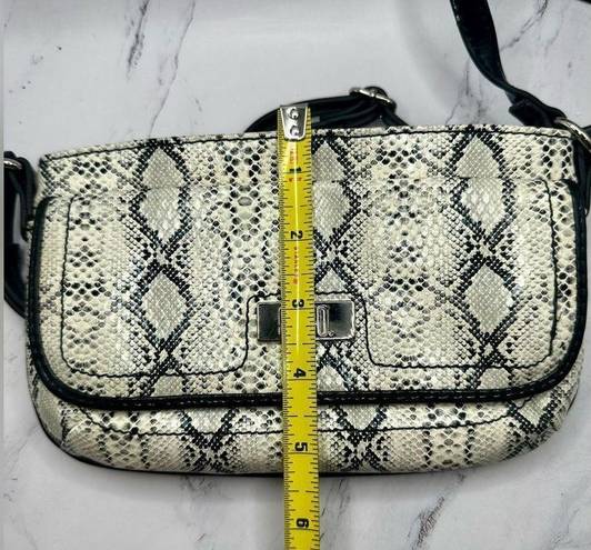 Krass&co 9& Snakeskin Crossbody Purse 