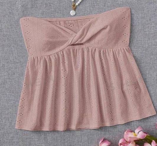 Princess Polly Pink flowy tube top