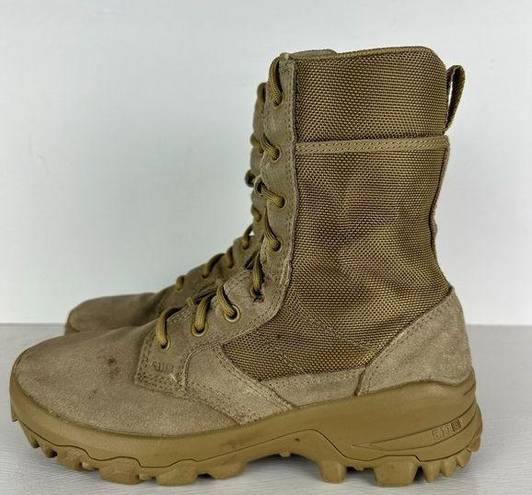 5.11  Tactical Speed 3.0 Desert Coyote Side Zip Boot Women's Size 9