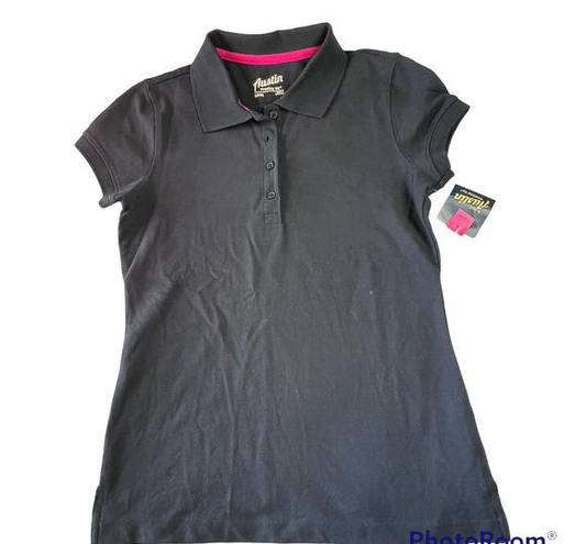 Krass&co Austin Trading . Junior Girls Size Small Navy Blue Polo NEW