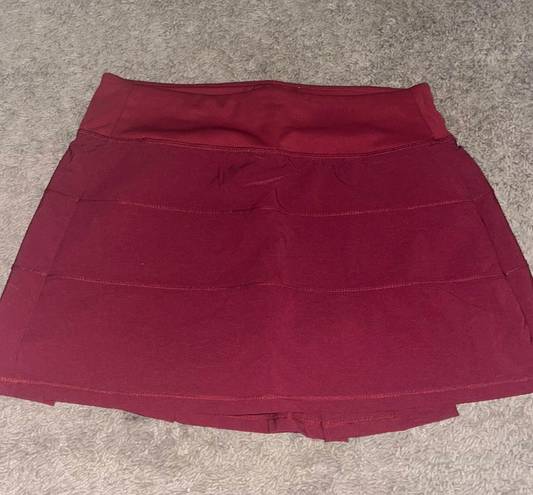 maroon skirt Red Size XS