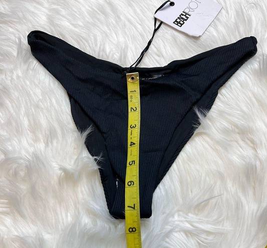 Beach Riot  Black Island Bikini Bottom. Size Small. New With Tags.