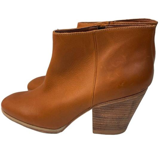 ma*rs RACHEL COMEY  Leather Ankle Boots Whiskey Tan Size 6.5