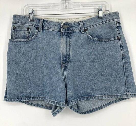 Vintage Mossimo Gene Denim High Rise Shorts Light Wash 100% Cotton Size 32