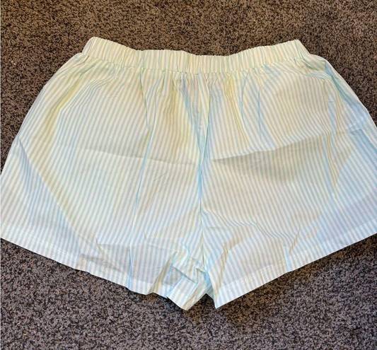 Edikted  Pinstripe Boxer Shorts