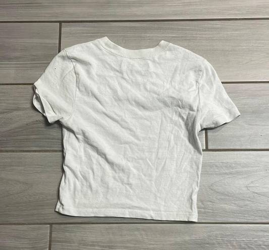 Urban Outfitters White Baby Tee