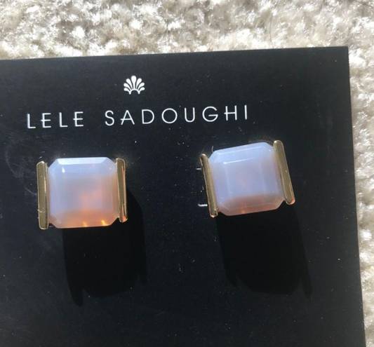 Lele Sadoughi NWOT  set of earrings and ring set