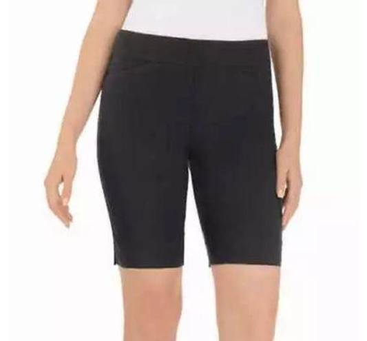 Bermuda Heather Radley Women’s Black pull on comfort  shorts Sz. 2XL NWT