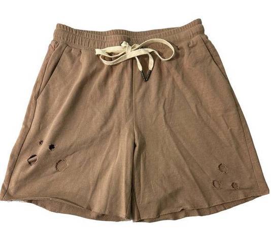 n:philanthropy  Women's NEW Madrid Shorts Taupe Brown Mini Shorts SZ S