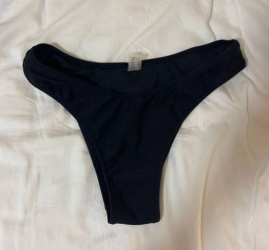 Black Bikini Bottoms Size M