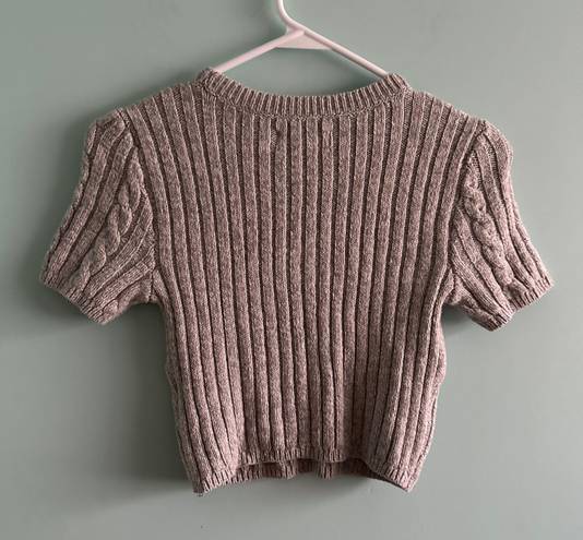 Hollister Grey Sweater Top