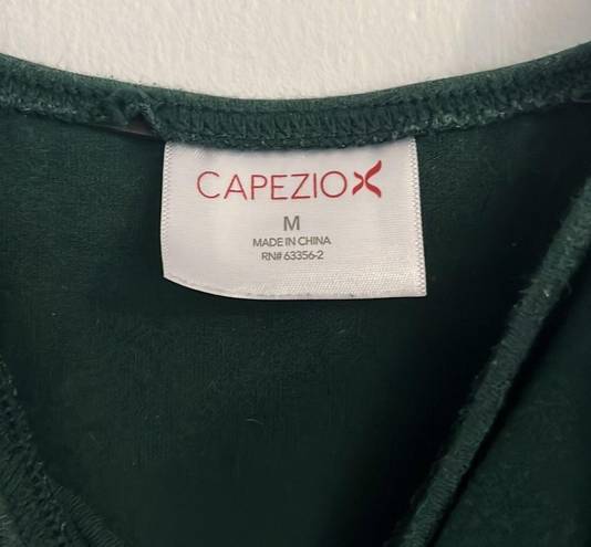 Capezio green princess tank leotard