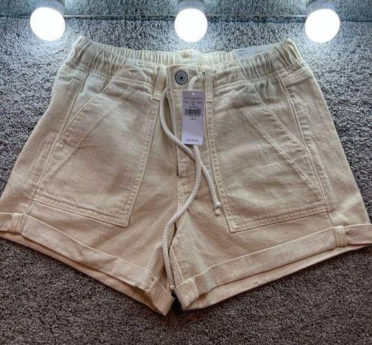 American Eagle - khaki tie shorts (4)