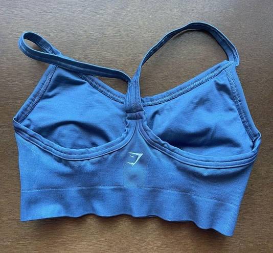 Gymshark  Sweat Seamless Sports Bra in Evening Blue