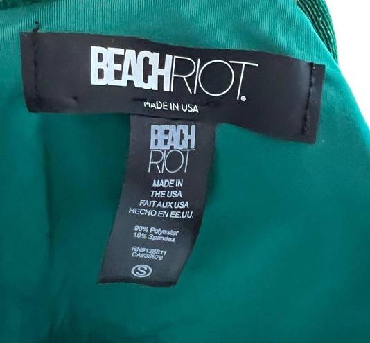 Beach Riot  Green Velvet Bikini Bottom