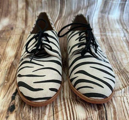 DV by Dolce Vit DV Dolce Vita Drew Zebra Print Oxford Shoes