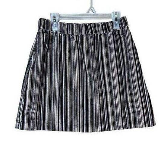 American Eagle  Women’s Brown Stripped Mini Skirt Size XS