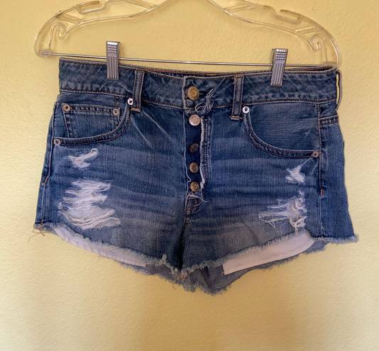 American Eagle  Ripped Jean Shorts