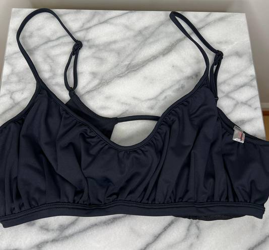 Free People Black Bralette Sports Bra