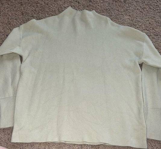 Tahari Tjmaxx Fitted Light Green Sweater